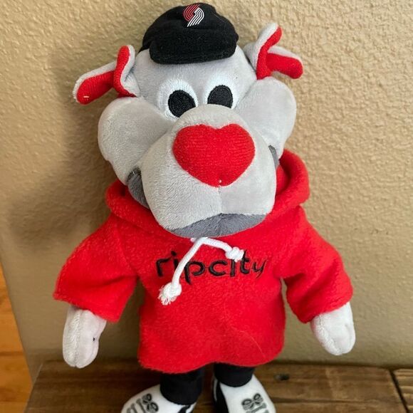 1992 Portland Trail Blazers Mascot BLAZE Plush - Picture 1 of 11